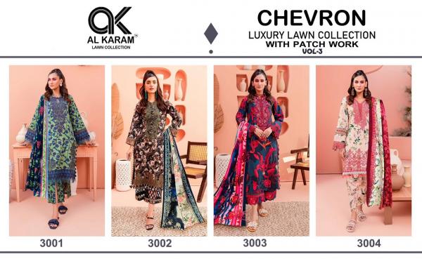 Alkaram Chevron Vol-3 exclusive Embroidery Patches